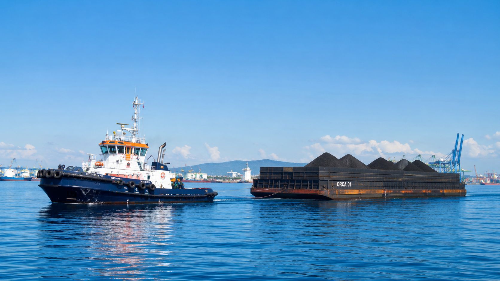 Kapal Tug & Barge — armada PT Tiga Saka Samudra